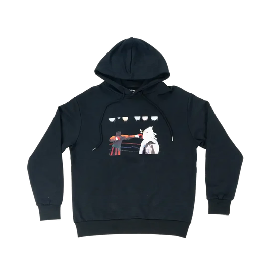 @darkgrapes i fight for a living Hooded Sweatshirt