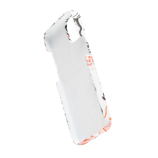 @darkgrapes White Flood iPhone 15 Case