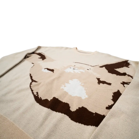 Dog Eat Dog Oversized Jacquard Knit