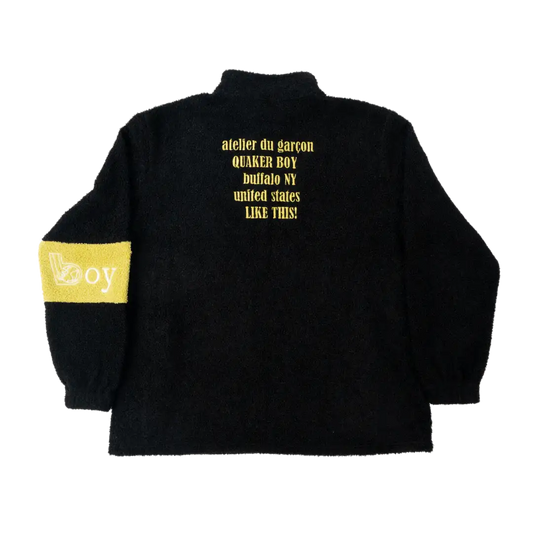 Boy's Workshop Sherpa Quarter Zip Sweatshirt