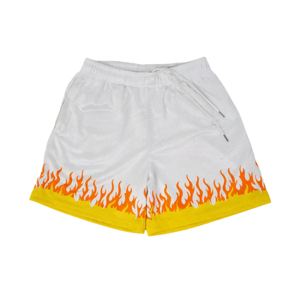 Flames Mesh Short