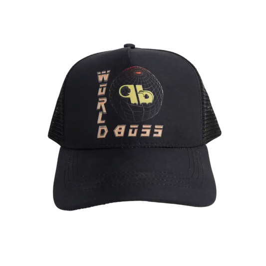 @darkgrapez World Boss Trucker Hat