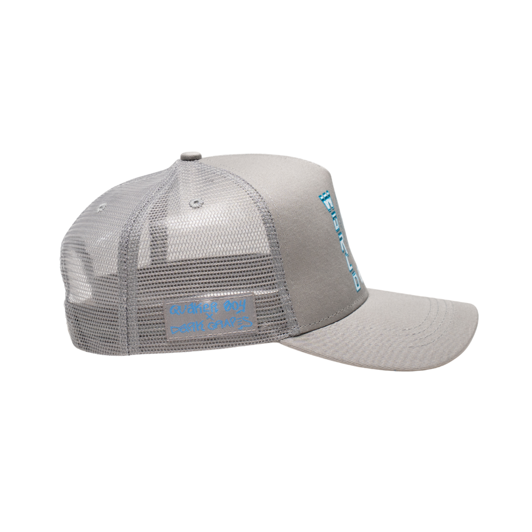 @darkgrapes Ice World Boss Trucker Hat