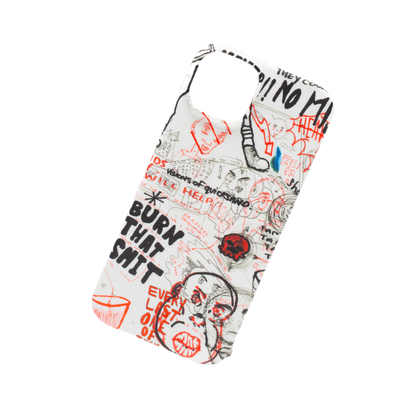@darkgrapes White Flood iPhone 15 Case