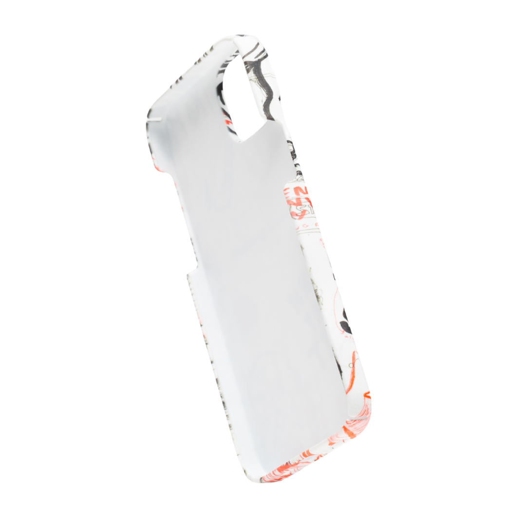 @darkgrapes White Flood iPhone 15 Case