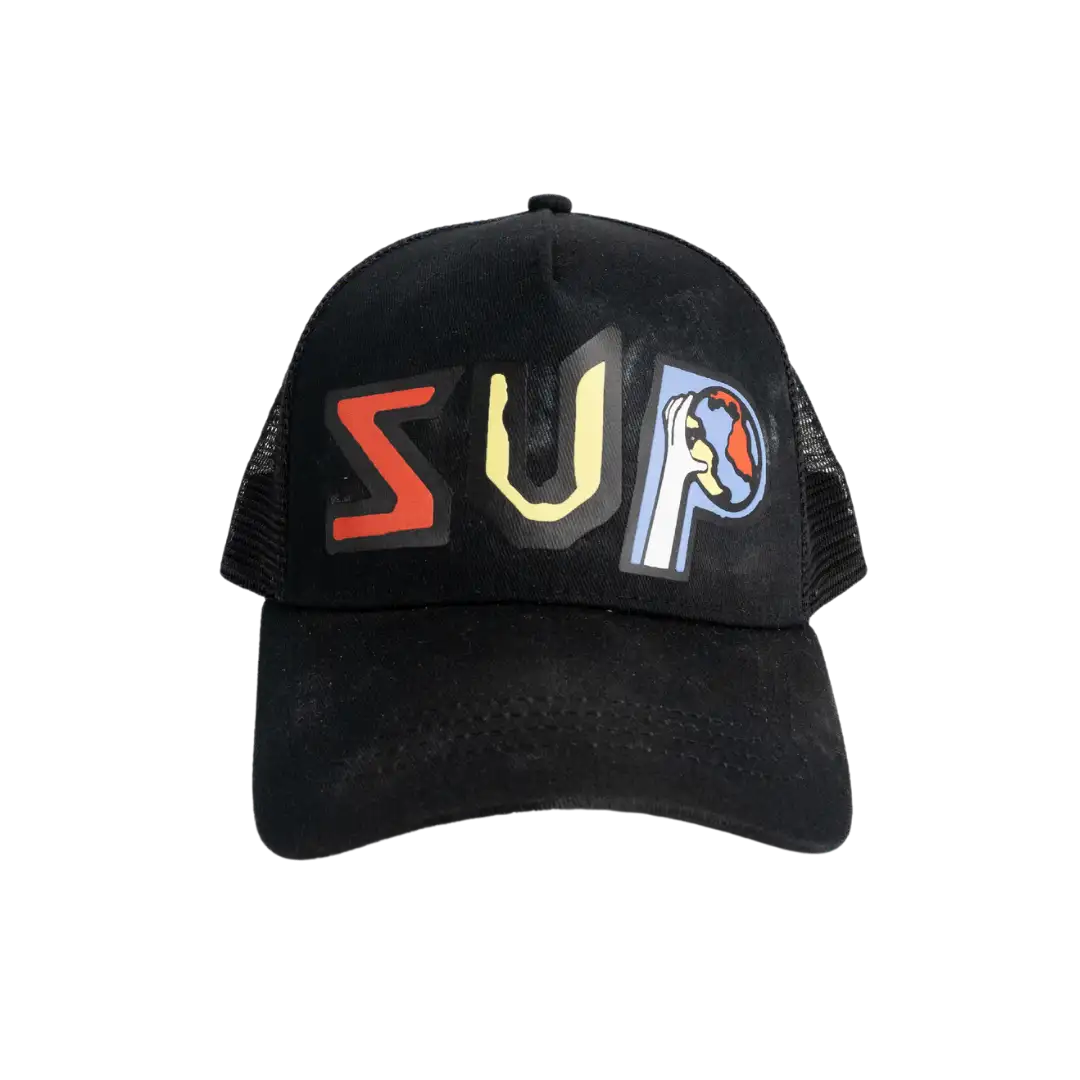 SUP Trucker Hat Super American + QUAKER BOY