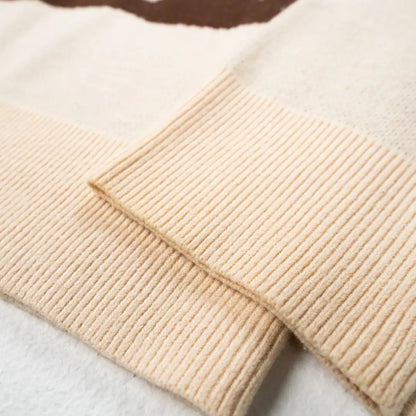 Dog Eat Dog Oversized Jacquard Knit