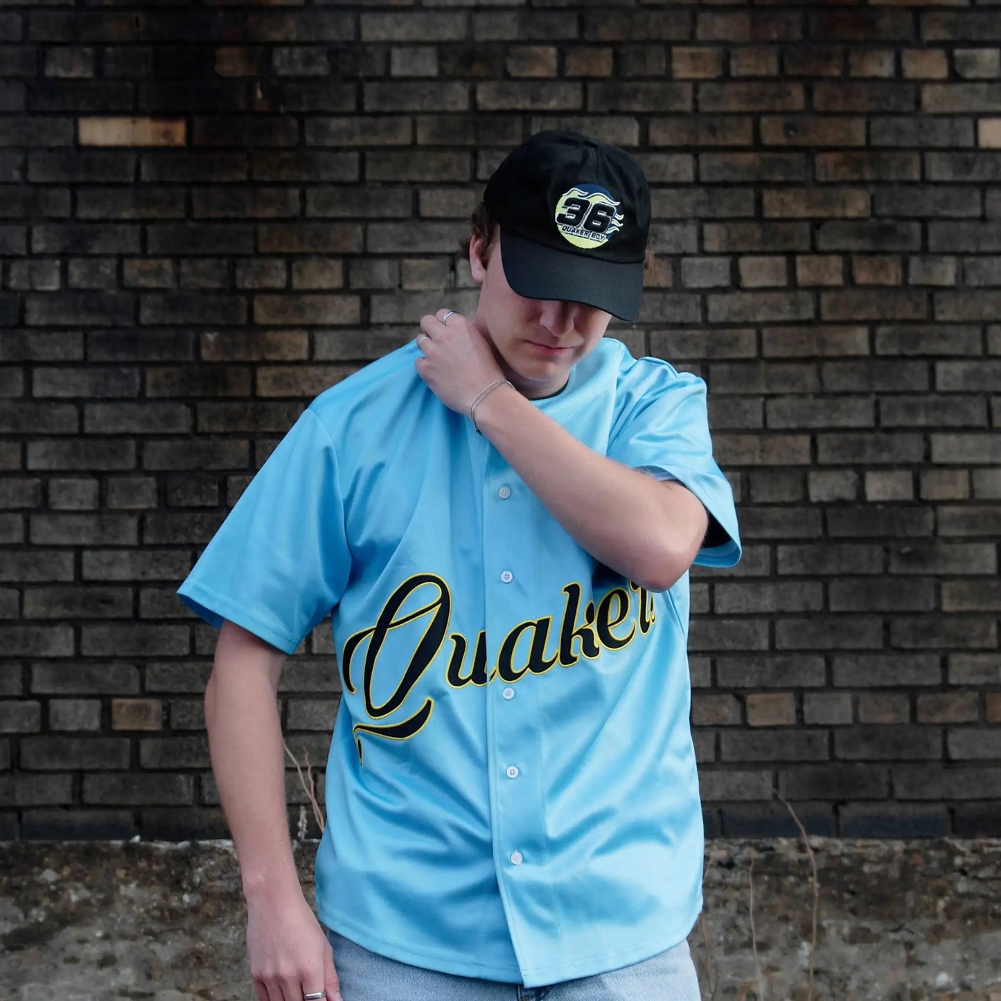 Quaker Boy Team Quakers Baseball Jersey S