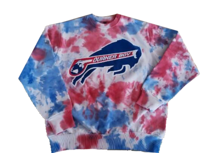 Buffalo Boy Tie Dye Crewneck Sweatshirt