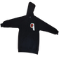 black sweatshirt chenille patch
